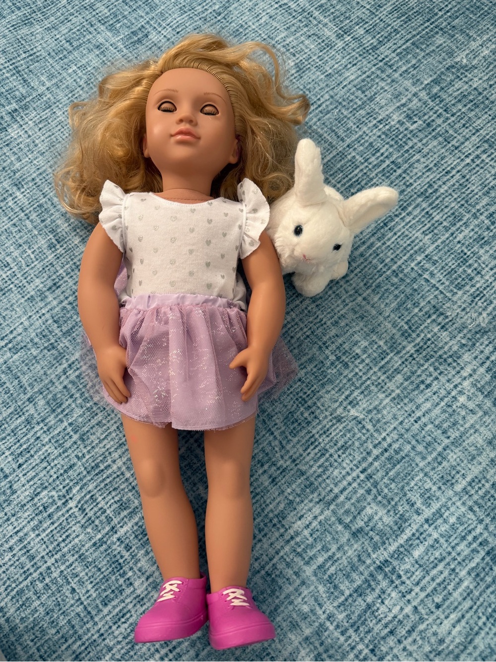 OUR GENERATION TABBY DOLL AND BUNNY